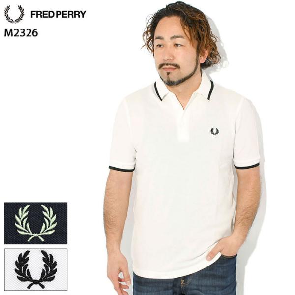 フレッドペリー ポロシャツ 半袖 FRED PERRY メンズ カラー ディテール ( M2326 ...