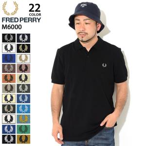 フレッドペリー ポロシャツ 半袖 FRED PERRY メンズ プレーン フレッド ペリー ( M6000 Plain Fred Perry S/S Polo Shirt ピケ 鹿の子 ポロ トップス )｜icefield