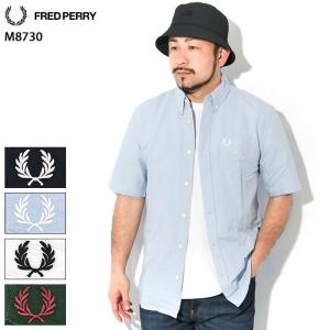 FRED PERRY（フレッドペリー） シャツ 半袖 メンズ オープンカラー