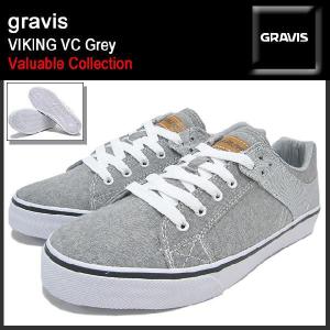 グラビス gravis スニーカー バイキング VC Grey(gravis VIKING VC Grey Valuable Collection 12084100-060)｜icefield