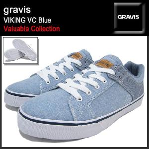 グラビス gravis スニーカー バイキング VC Blue(gravis VIKING VC Blue Valuable Collection 12084100-400)｜icefield