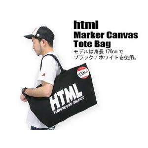 html(エイチ・ティー・エム・エル) Marker Canvas Tote Bag バッグ｜icefield