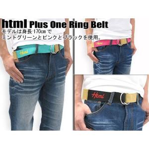 html(エイチ・ティー・エム・エル) Plus One Ring Belt｜icefield
