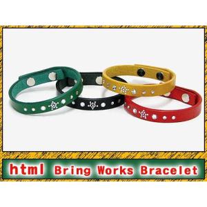 エイチ・ティー・エム・エル html ブリング ワーク ブレスレット(HTML Bring Works Bracelet)｜icefield