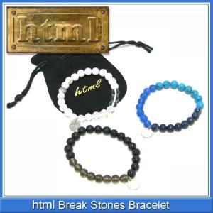 エイチ・ティー・エム・エル html ブレイク ストーンズ ブレスレット(HTML Break Stones Bracelet)｜icefield