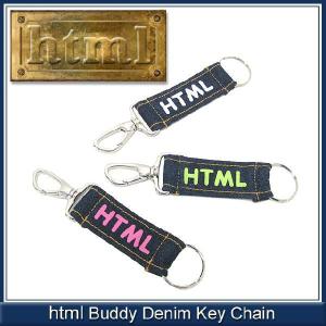 エイチ・ティー・エム・エル html バディ デニム キーチェーン(HTML Buddy Denim Key Chain)｜icefield