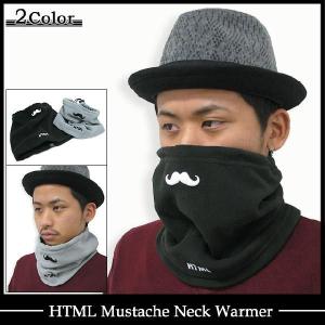 エイチ・ティー・エム・エル html マスタッシュ ネックウォーマー(HTML Mustache Neck Warmer)｜icefield