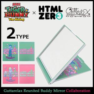 エイチティエムエル ゼロスリー コンパクトミラー HTML ZERO3×劇場版 TIGER & BUNNY Guttarelax Reunited Buddy Mirror｜icefield