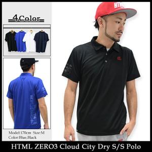 エイチティエムエル ゼロスリー HTML ZERO3 ポロシャツ 半袖 メンズ クラウド シティー ドライ(Cloud City Dry S/S Polo トップス)｜icefield