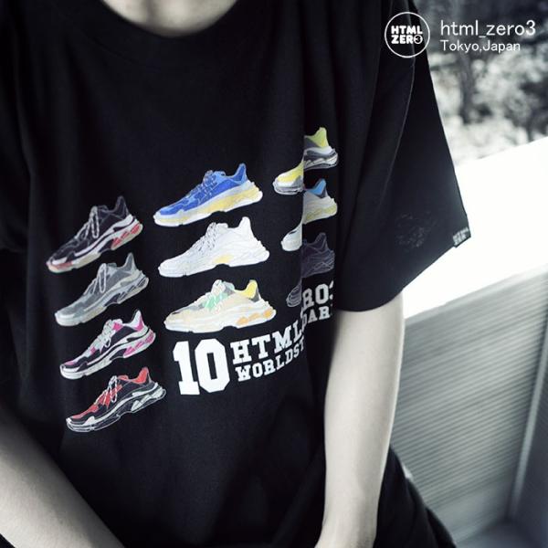 エイチティエムエル ゼロスリー Tシャツ 半袖 HTML ZERO3 メンズ トリプル H ビッグ(...