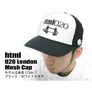 html(エイチ・ティー・エム・エル) 020London Mesh Cap｜icefield