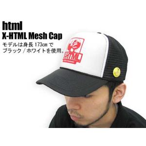 html(エイチ・ティー・エム・エル) X-HTML Mesh Cap｜icefield