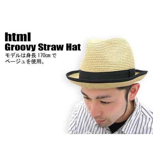 html(エイチ・ティー・エム・エル) Groovy Straw Hat