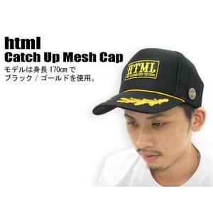 エイチ・ティー・エム・エル html キャッチ アップ メッシュ キャップ(HTML Catch Up Mesh Cap)｜icefield