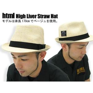 エイチ・ティー・エム・エル html ハイ リバー ストロー ハット(HTML High Liver Straw Hat)｜icefield