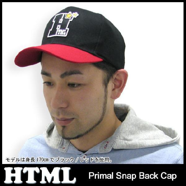エイチ・ティー・エム・エル html プライマル スナップ バック キャップ(HTML Primal...