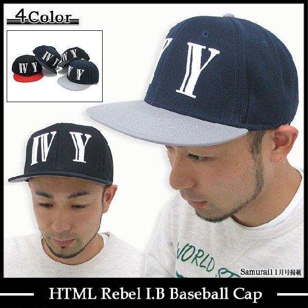 エイチ・ティー・エム・エル html レベル I.B ベースボール キャップ(HTML Rebel ...