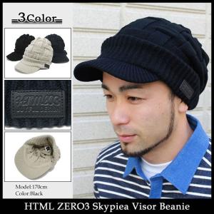 エイチティエムエル ゼロスリー HTML ZERO3 スカイピア バイザー ビーニー(html zero3 Skypiea Visor Beanie)｜icefield