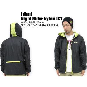 html(エイチ・ティー・エム・エル) Night Rider Nylon JKT｜icefield