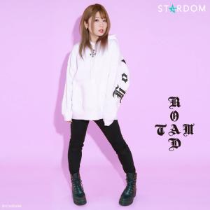 HTML ZERO3×STARDOM パーカー プルオーバー 中野たむ コラボ メンズ レディース ( スターダム 中野たむ Holy White Big Hoodie HTML-PA179 )｜icefield