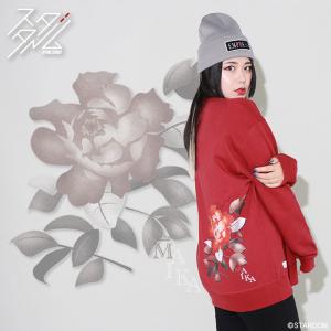 HTML ZERO3×STARDOM トレーナー 舞華 コラボ メンズ ( スターダム 舞華 山茶華 Sweat スウェット トップス HTML-SW025 )｜icefield