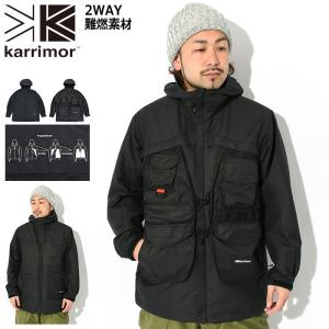 カリマー ジャケット Karrimor メンズ ビルトイン ベスト (Built-In Vest JKT マウンテンパーカー 2WAY JACKET アウター アウトドア 101484)｜icefield