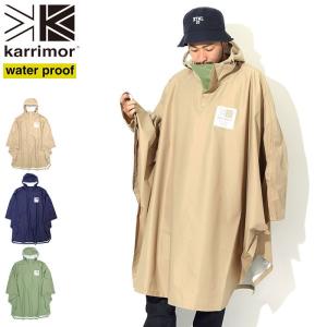 カリマー ジャケット Karrimor メンズ ボックス ロゴ  ポンチョ ( Box Logo Poncho レインポンチョ アウター 雨具 雨カッパ 3J01UBJ2 )｜icefield