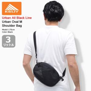 ケルティ KELTY ショルダーバッグ アーバン オーバル ショルダー M(Urban Oval M Shoulder Bag Urban All Black Line ポーチ 2592101)｜icefield