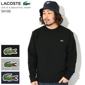 ラコステ トレーナー LACOSTE メンズ SH100 クルー スウェット ( lacoste SH100 Crew Sweat  トップス メンズ 男性用 SH100LJ-99 )