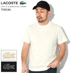 ラコステ Tシャツ 半袖 LACOSTE メンズ TH0546 ( TH0546 S/S Tee T-SHIRTS カットソー トップス TH0546-99 )[M便 1/1]｜icefield