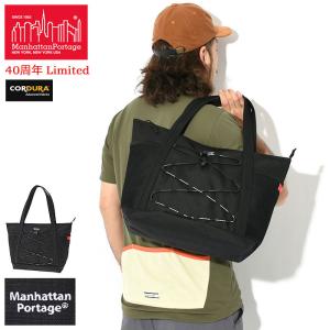 マンハッタンポーテージ トートバッグ Manhattan Portage ドリップ チェリー ヒル 限定 ( Drip Cherry Hill Tote Bag 40周年 MP1306ZLPBC )｜icefield