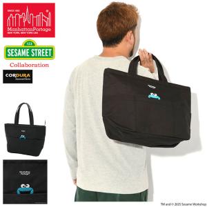 マンハッタンポーテージ トートバッグ Manhattan Portage セサミストリート トンプキンス 500D コーデュラ コラボ ( Tompkins Tote Bag MP1336Z-SST )