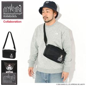 マンハッタンポーテージ ショルダーバッグ Manhattan Portage クロミ ジョガー JPN Ver.2 コラボ ( KUROMI Jogger Bag MP1404L2KRM サンリオ )