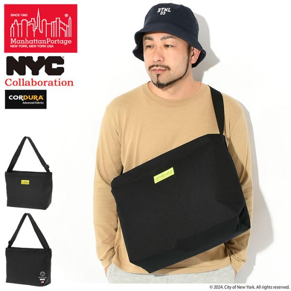 マンハッタンポーテージ ショルダーバッグ Manhattan Portage NYC クリアビュー ...