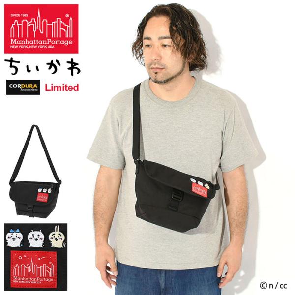 マンハッタンポーテージ メッセンジャーバッグ Manhattan Portage ちいかわ ナイロン...