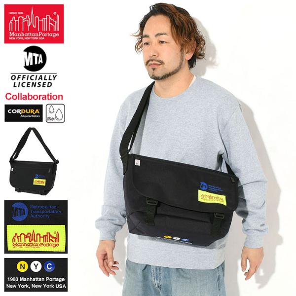 マンハッタンポーテージ メッセンジャーバッグ Manhattan Portage MTA ナイロン ...