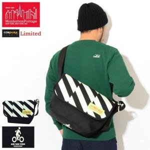 マンハッタンポーテージ メッセンジャーバッグ Manhattan Portage キャンバス アート プリント ビンテージ ミディアム(MP1606VJRFVLART19)｜icefield