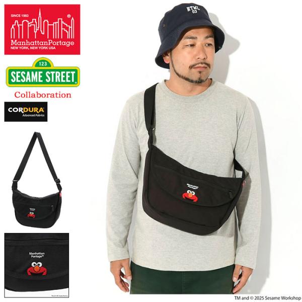 マンハッタンポーテージ ショルダーバッグ Manhattan Portage セサミストリート デュ...