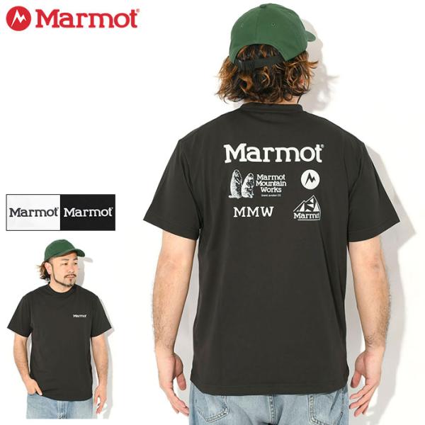 マーモット Tシャツ 半袖 Marmot メンズ アーカイブ ヒストリー ( Archive His...