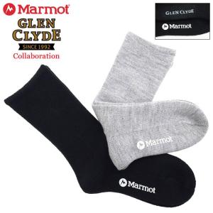 マーモット ソックス Marmot グレンクライド キャンプ コラボ (Marmot×GLEN CLYDE Camper Socks レッグウエア 靴下 ユニセックス TOAUJB65)｜icefield