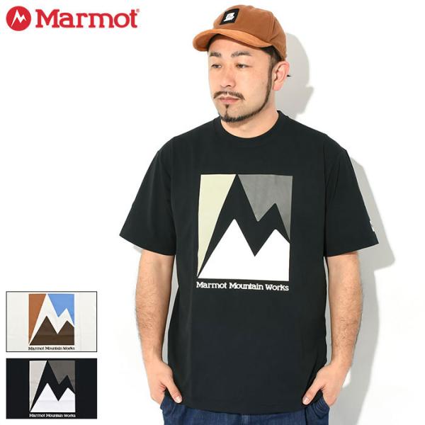 マーモット Tシャツ 半袖 Marmot メンズ クロック ( Crack S/S Tee クラック...