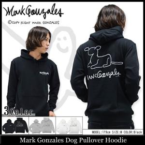 マーク ゴンザレス Mark Gonzales プルオーバー パーカー メンズ ドッグ(MARK GONZALES Dog Pullover Hoodie トップス 男性用 MG15W-C06)｜icefield