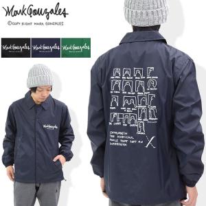 マーク ゴンザレス ジャケット Mark Gonzales メンズ カタログ コーチジャケット(Catalog Coach JKT アウター ブルゾン 男性用 MG18S-B02)｜icefield