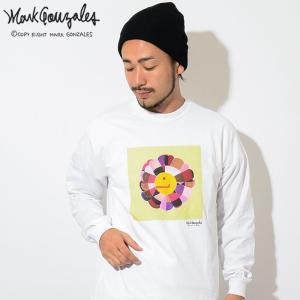 マーク ゴンザレス Tシャツ 長袖 Mark Gonzales メンズ フラワー プラワー 02(Flower Plower 02 L/S Tee トップス 男性用 MG18W-LT02)｜icefield