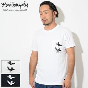 マーク ゴンザレス Tシャツ 半袖 Mark Gonzales メンズ ツー シュムー ポケット(Two Shmoo Pocket S/S Tee カットソー MG19S-HVPT01)｜icefield