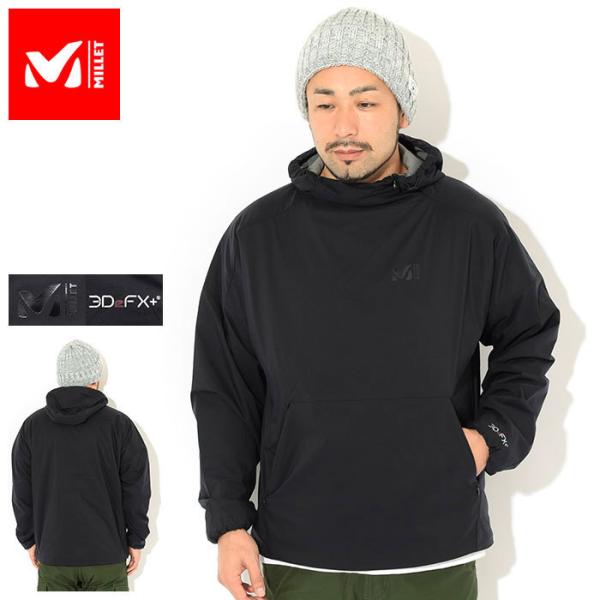 ミレー ジャケット MILLET メンズ ブリーザー 3D ライト フーディ(Breather 3D...