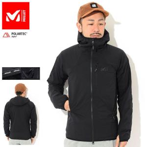 ミレー ジャケット MILLET メンズ ブリーザー トイ アルファ ダイレクト フーディー (Breather Toi Alpha D HD JKT 中綿 アウター MIV01900)｜icefield