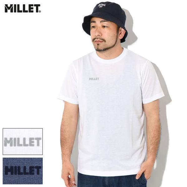 ミレー Tシャツ 半袖  MILLET メンズ インセクト バリヤー M ロゴ (Insect Ba...