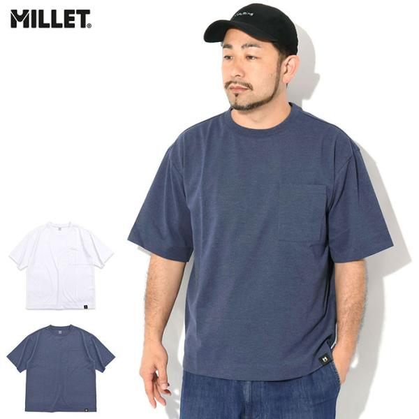 ミレー Tシャツ 半袖  MILLET メンズ インセクト バリヤー ビッグ ( Insect Ba...