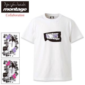 montage（モンタージュ） Tシャツ 半袖 メンズ 川崎あや ウェアリング